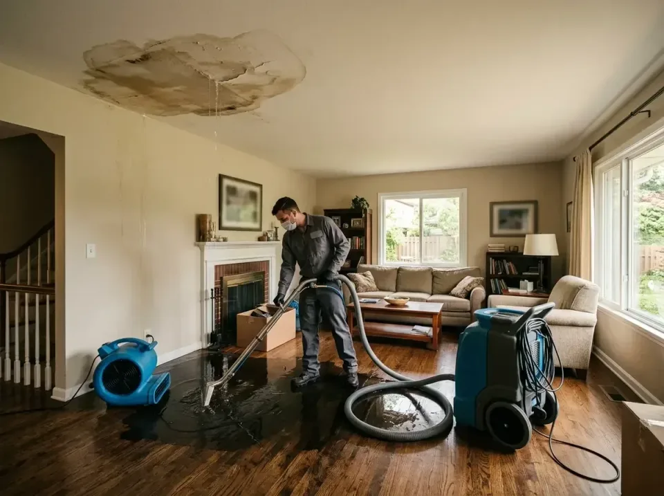 attic-pipe-burst-ceiling-drip-008 — frequently asked questions, Water Damage Restoration & Carpet Care in Dell Rapids, SD